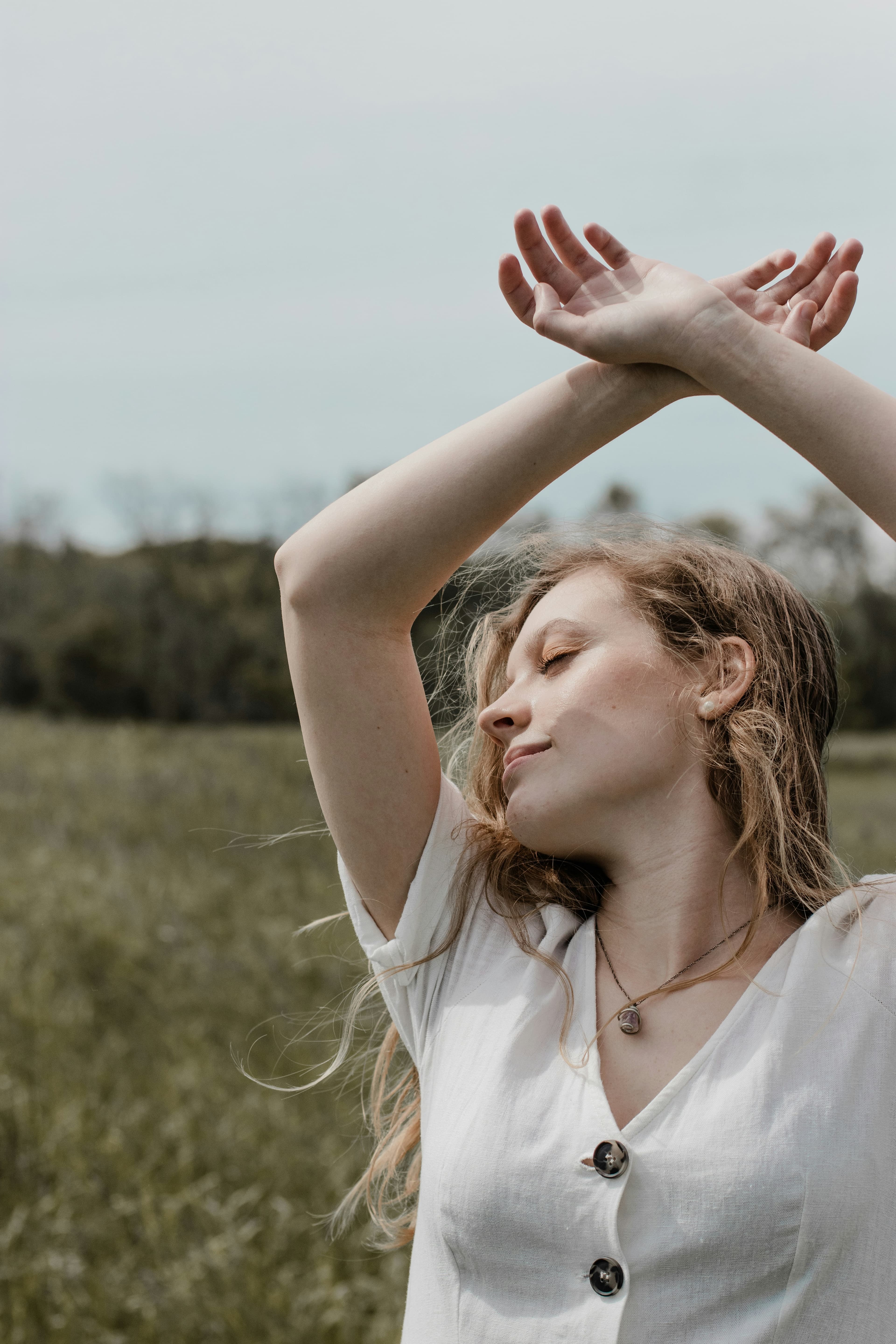 Calm wellness setting with soft natural light